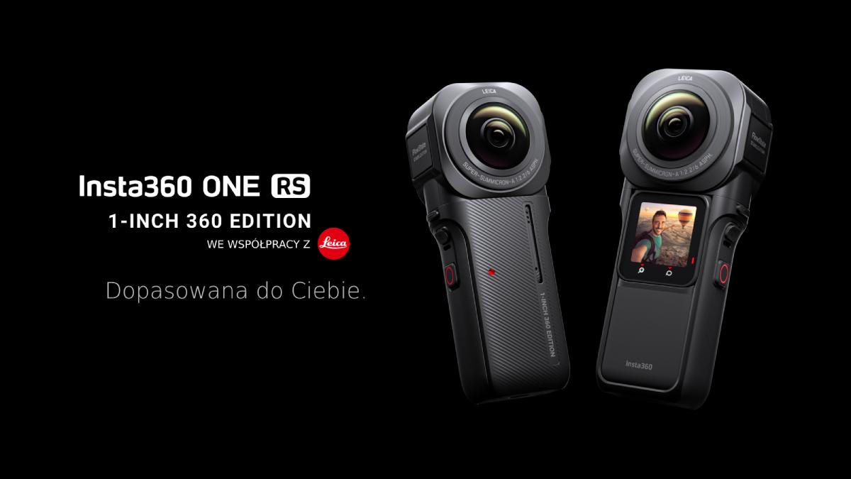 Kamera Insta360 ONE RS 1-inch 360 Edition