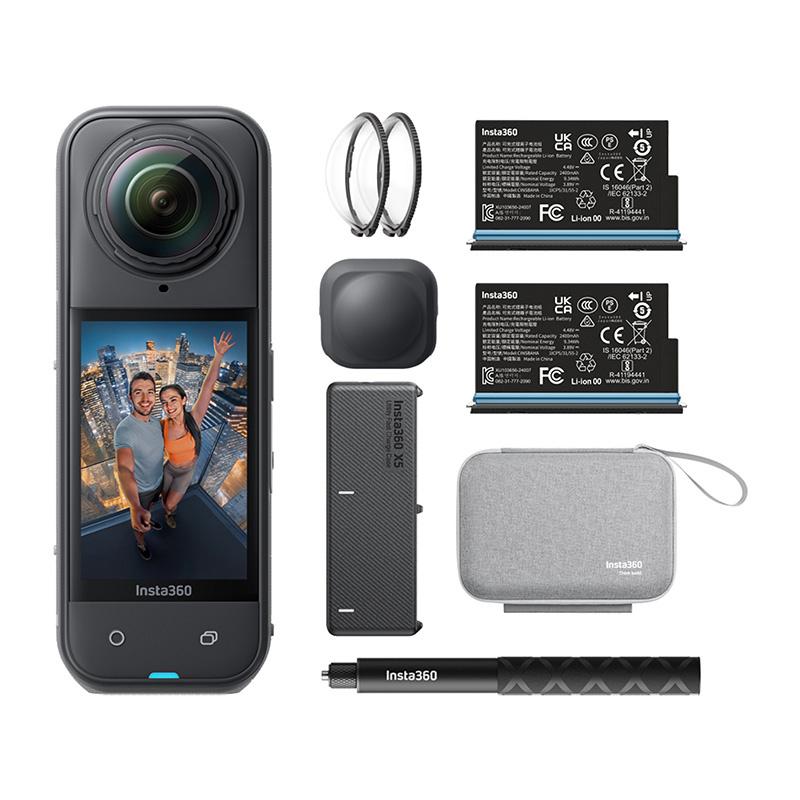 Insta360 X5 Essentials Bundle zawartość zestawu