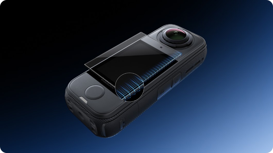 Insta360 X4 Air Screen Protector dopasowany do ekranuy kamery
