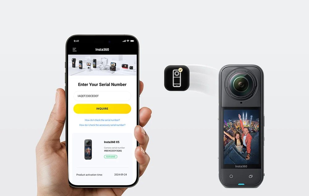 Insta360 X5 FlexiCare ubezpieczenie na wypadek uszkodzenia kamery