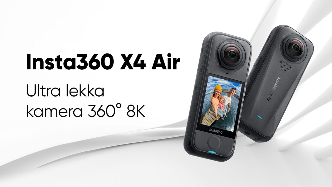 Insta360 X4 Air niezwykle lekka kamera sferyczna 360