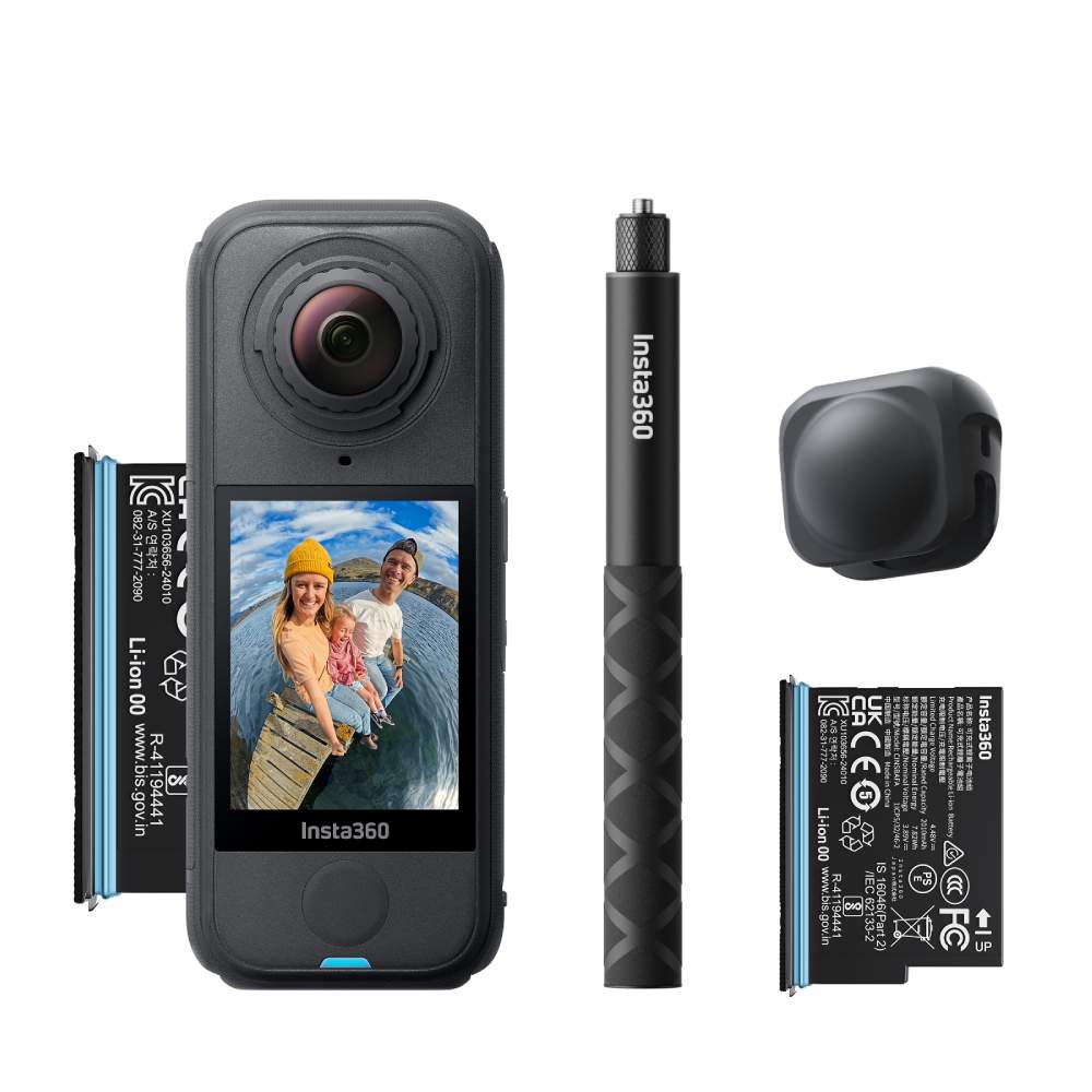 Insta360 X4 Starter Bundle zawartość zestawu